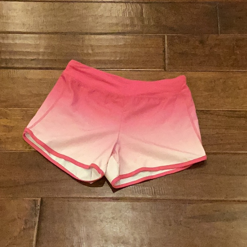 Girls Pink Sports Shorts